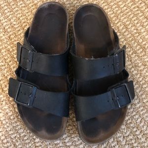 Black Birkenstocks